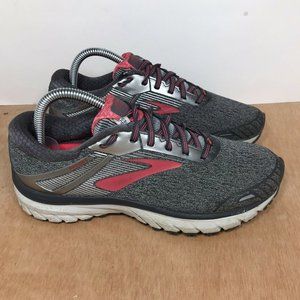 Brooks Womens Adrenaline GTS 18 Gray Shoe size 8.5